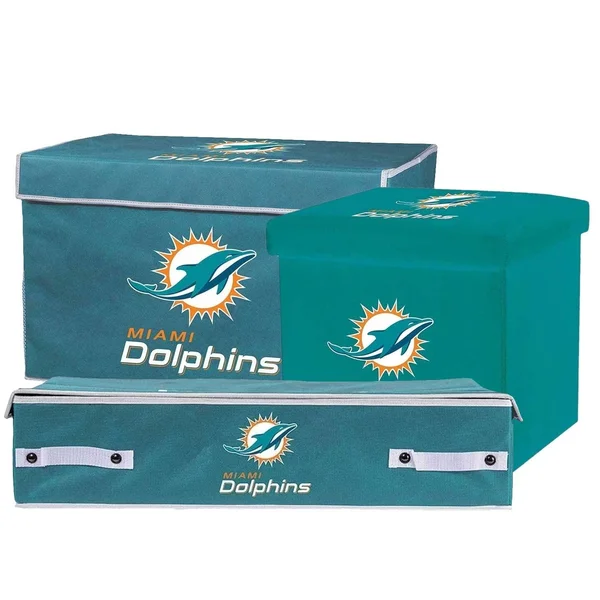 NFL Storage Set - Miami Dolphins