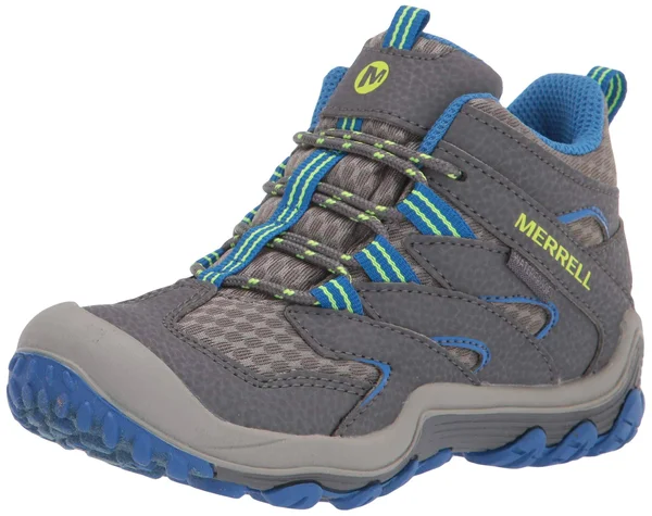 Merrell Chameleon 7 Access Mid Waterproof Boot Size: 5.5M, Grey/Blue