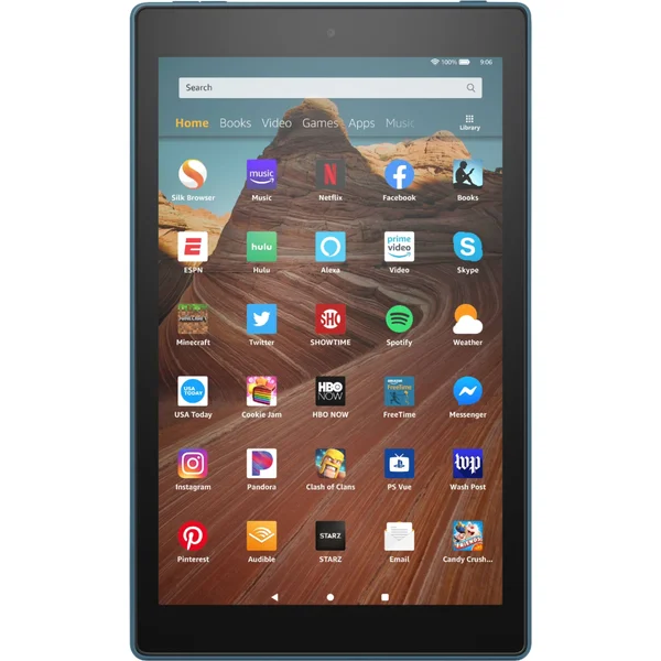 Amazon Kindle Fire HD 10.1x22 Tablet 32GB WiFi MediaTek MT8183 X8 2GHz, White