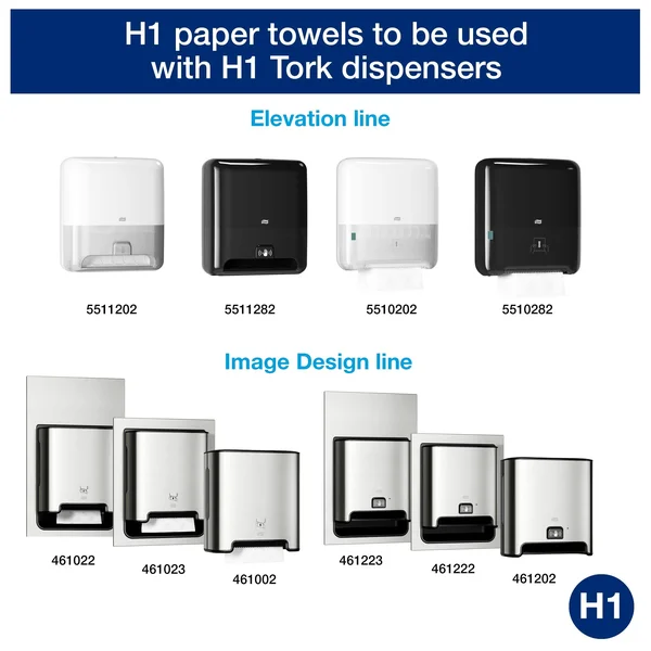 Tork Advanced Soft Matic Hand Towel Roll, 7.7x22 x 900 ft, 6 Rolls (TRK290095)