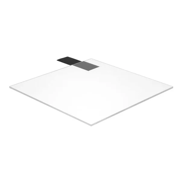 Falken Design 24 in. x 24 in. x 1/4 in. Thick Acrylic Clear Sheet