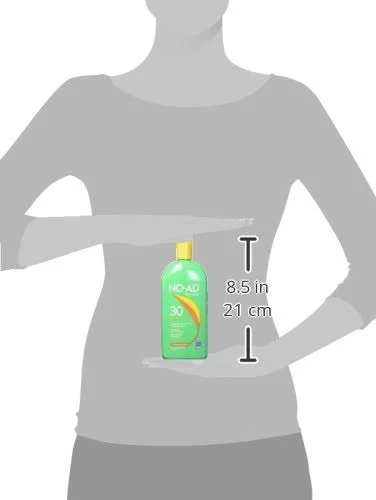 No-ad Sunscreen Lotion SPF 30, 16 fl oz (2 Pack)