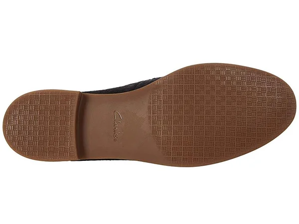 Clarks Womens Trish Calla Black Size 7.5