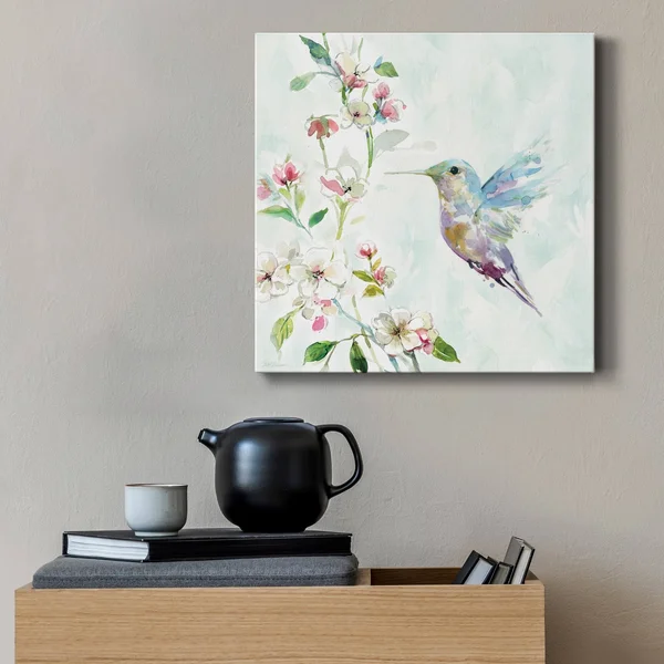 Hummingbird II-Premium Gallery Wrapped Canvas - Ready to Hang - 24x24