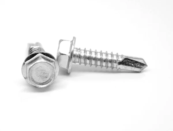 Asmc Industrial #10-16 x 1 3/4x22 (FT) Self Drilling Screw Hex Washer Head #3 Point Stainless Steel 410