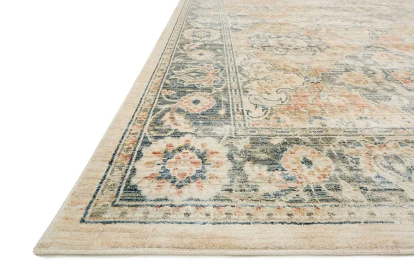 Ed by Ellen DeGeneres Trousdale 3& 11x22 x 5& 7x22 Area Rug in Ivory/Blue