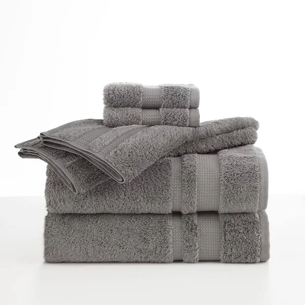 Martex 6 Piece Supima Luxe Towel Set, Celadon