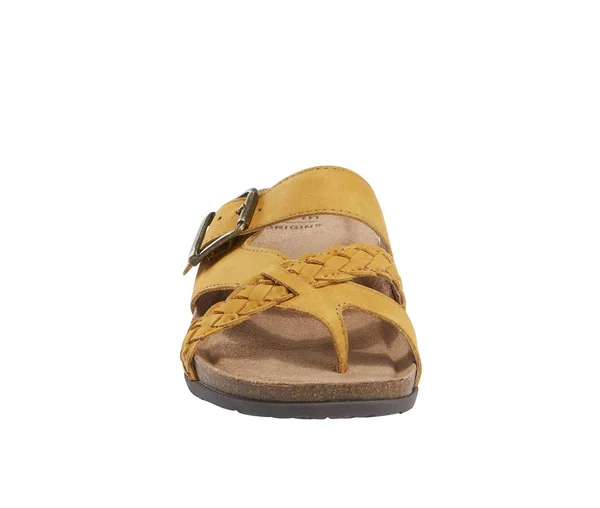 Women's Earth Origins Foster Sandal - Yellow - Size 9.5