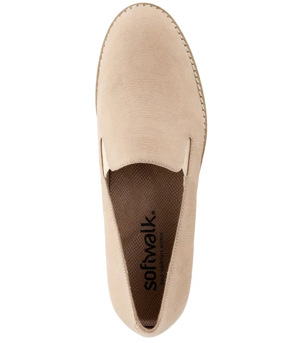 Softwalk Women's Whistle Slip On, Size: 9.5, Black