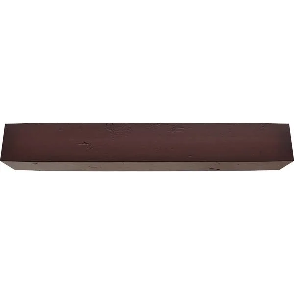 Ekena Millwork MANUKP04X06X60ZY 4x22H x 6x22D x 60x22W Knotty Pine Faux Wood Fireplace Mantel, Premium Cherry
