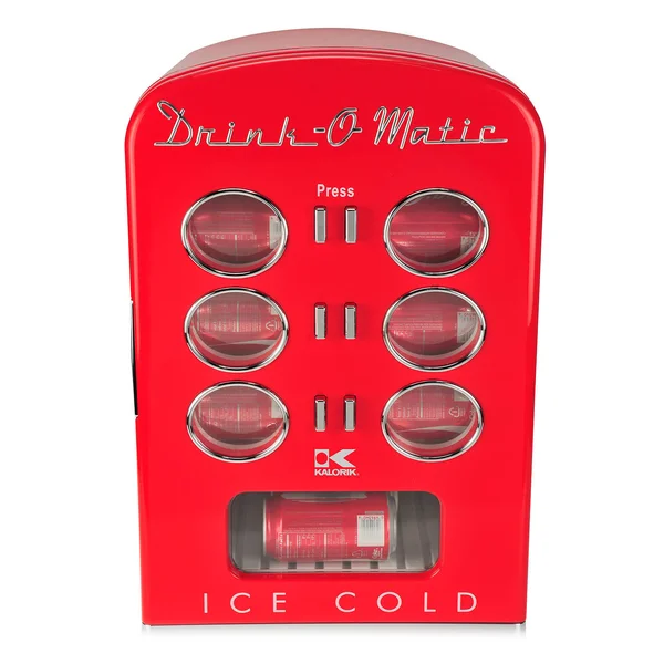 Kalorik Retro MCL 36711 Drink O Matic 12-Can Drinks Chiller - 13.5x22 - Red