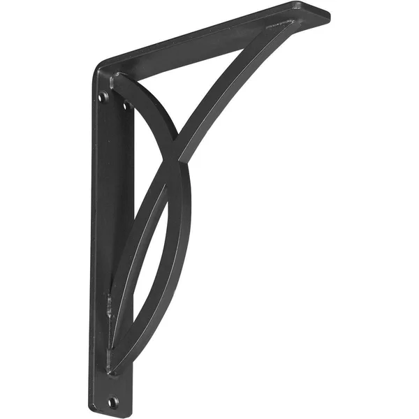 Miller Wrought Iron Bracket Antiqued Silver 2x22W x 7 1/2x22D x 10x22H - (Triple Center Brace)
