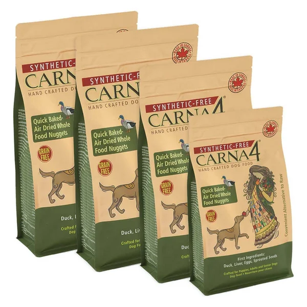 Carna4 Hand Crafted Dog Food 22-Pound Duck