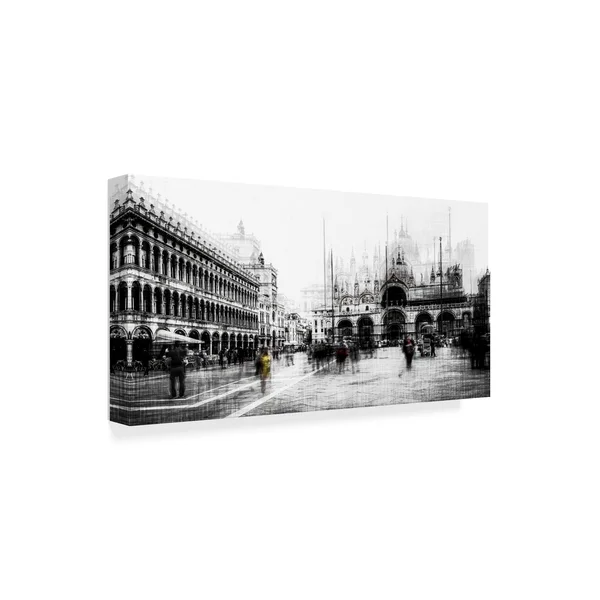 Trademark Fine Art 1X04671-C2447Gg Carmine Chiriaco 'Piazza San Marco'