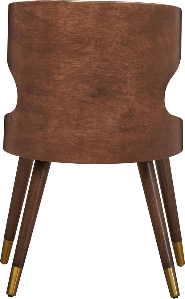 Meridian Furniture Sherwood Gray Linen Fabric Dining Chair (Set of 2)