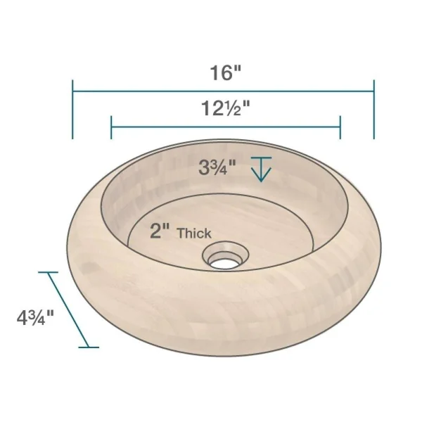 893 Bamboo Vessel Bathroom Sink with Faucet and Pop-Up Drain in Brushed Nickel 721