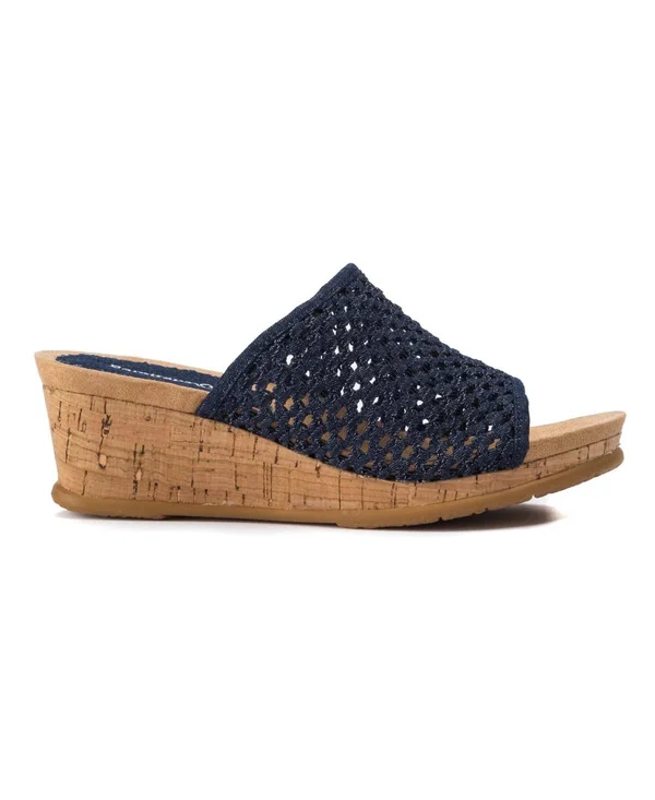 Baretraps Women's Flossey Wedge Sandals - Size: 7, Brown