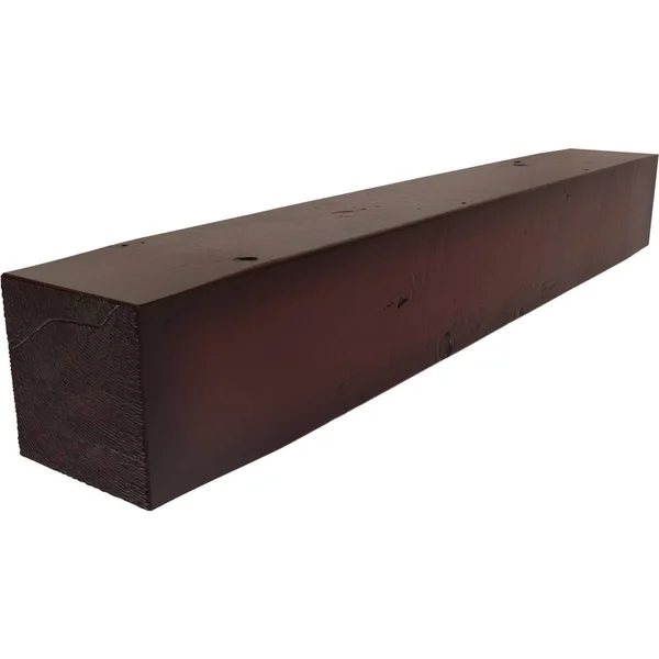 Ekena Millwork MANUKP04X06X60ZY 4x22H x 6x22D x 60x22W Knotty Pine Faux Wood Fireplace Mantel, Premium Cherry