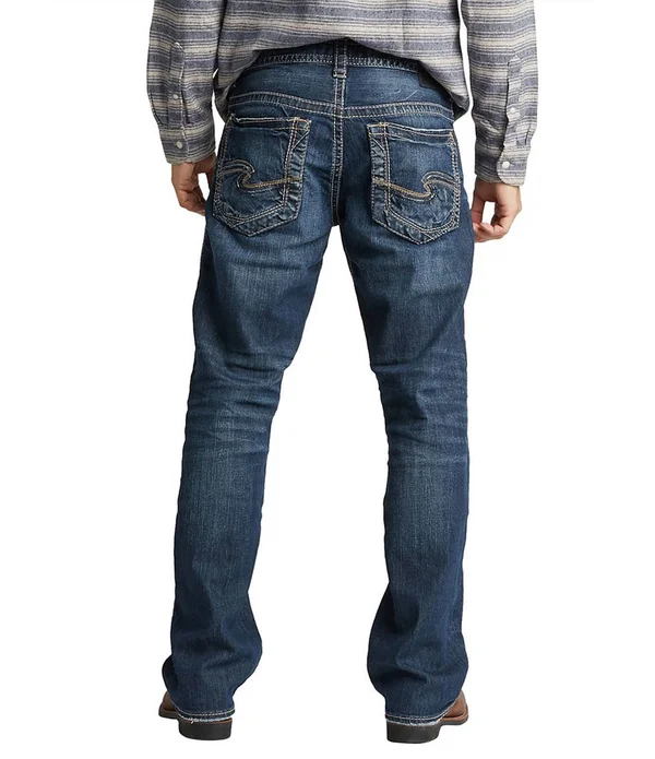 Men's Silver Jeans Gordie Comfort Loose Fit Straight Jeans