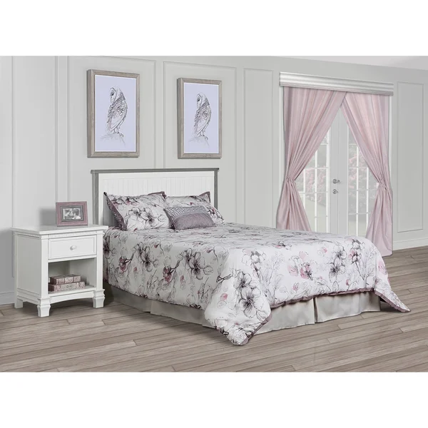Dream on Me Alexa II 5 in 1 Convertible Crib, Silver