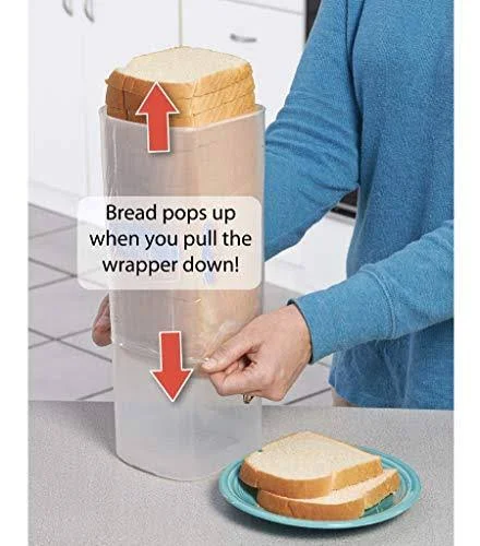 Buddeez Bread Buddy 2 Pack Set w/Red Lids Dispenser - 2 Pieces
