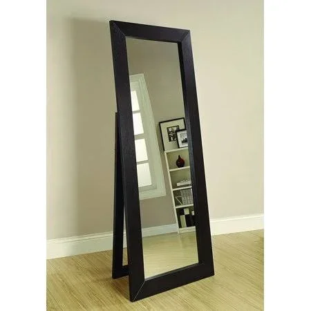 Coaster 900453 Transitional Mirror - Cappuccino, Black