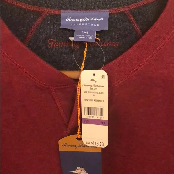 Tommy Bahama Big & Tall New Flip Side Pro Reversible : 2XB