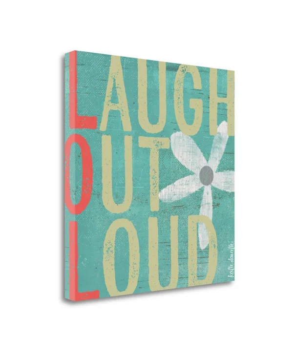 18x22 x 18x22 Laugh Out Loud by Katie Doucette Fine Art Giclee Print