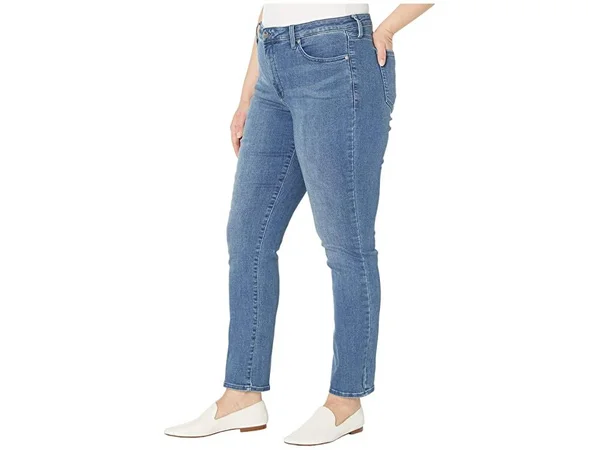 Nydj Women's Sheri Slim Jeans in Plus Size - Brickell - Blue - 16W