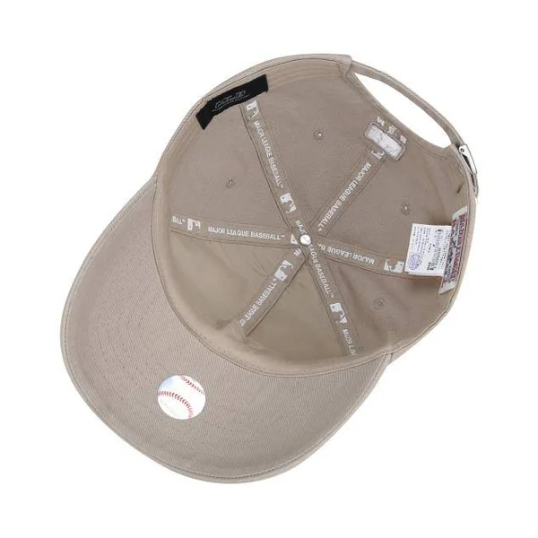 MLB Korea - New York Yankees Cursive Ball Cap Yellow