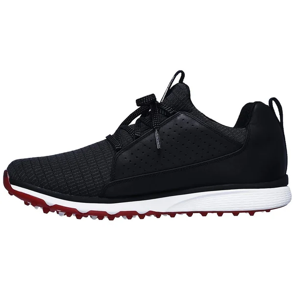 Skechers Go Golf Mojo Elite Spikeless Golf Shoes - Black/Red 8 Medium