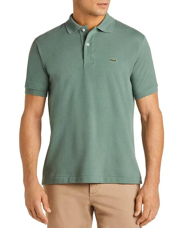 Lacoste Men Short Sleeve Classic Pique Polo Green XXL