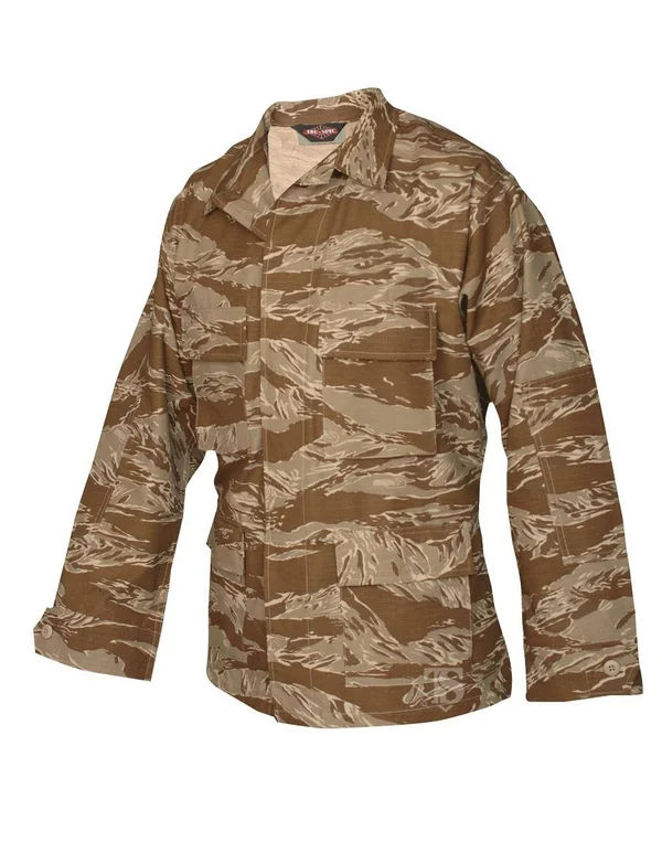 Tru Spec BDU Coat Cotton Desert Tiger