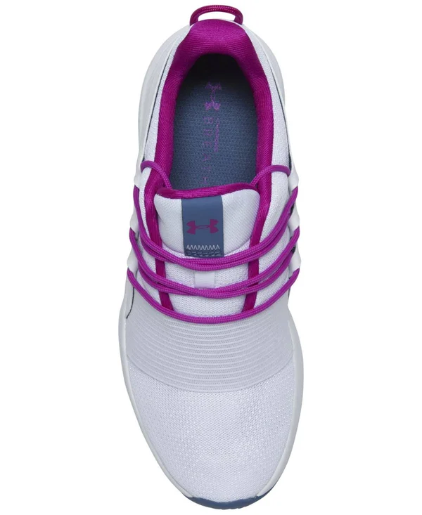 Under Armour Women's Charged Breathe Lace Sportstyle Shoes - White - 8