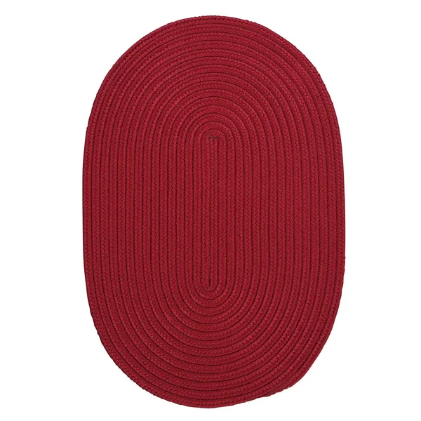 Porch & den Oakland Oval Indoor/ Outdoor Braided Reversible Area Rug Turquoise