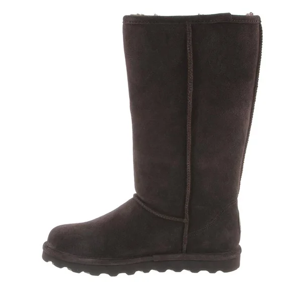 Bearpaw Women's Chocolate Elle Tall Wide Boots - Size 8, Brown