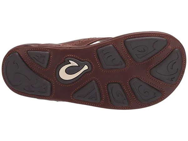 Olukai Honoli&i Sandals - Men's Toffee/Toffee - 10