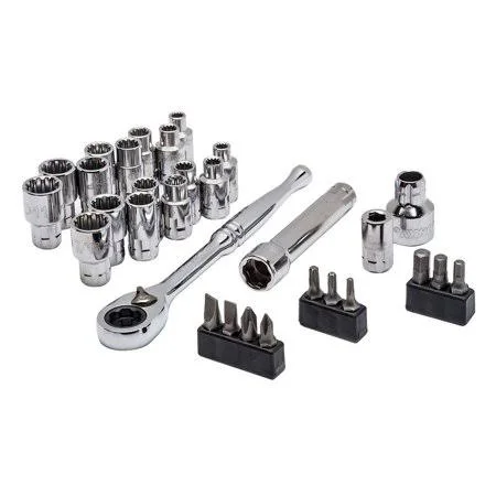 Husky 1/4 in. Drive Universal Pass-Thru Set (30-Piece) H6PTTHRU30PC