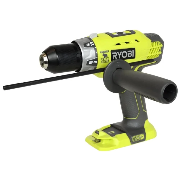 Ryobi P1812 ONE+ 18-Volt Lithium-Ion Cordless Hammer Drill Kit