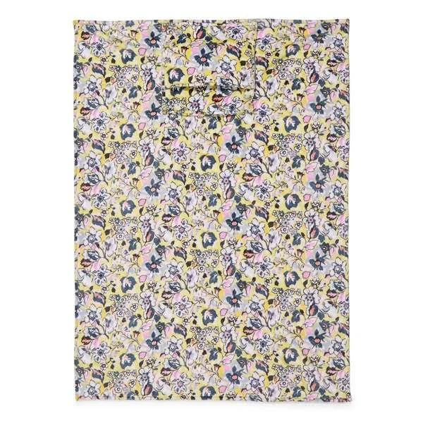 Vera Bradley Plush Fleece Travel Blanket in Sunny Garden