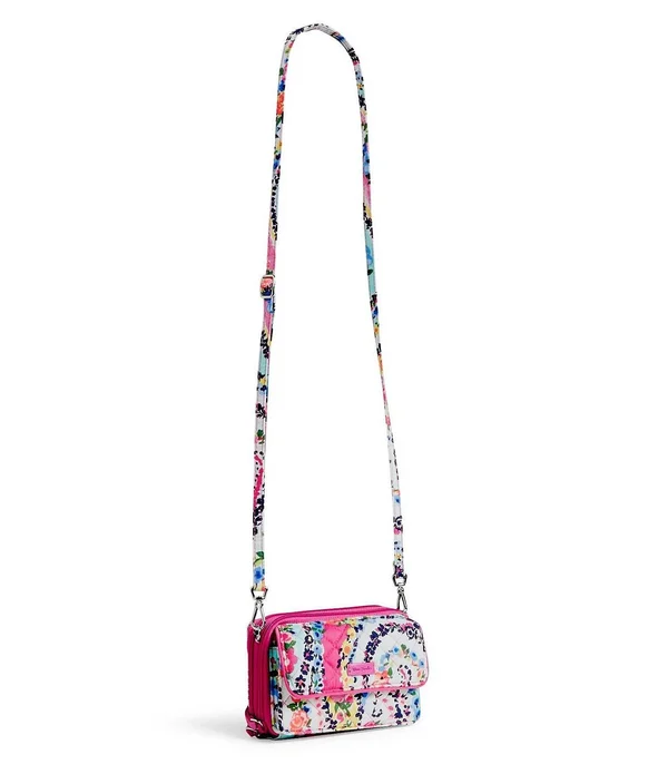 Vera Bradley Iconic RFID All in One Crossbody - Wildflower Paisley