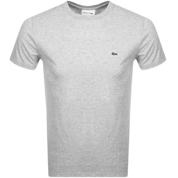 Lacoste Crew Neck T Shirt Grey
