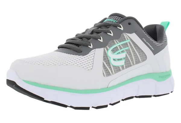 Spira Cloudwalker Women's Athletic Walking Shoe with Springs Nimbus - Charcoal, Mint - 10.5 4E