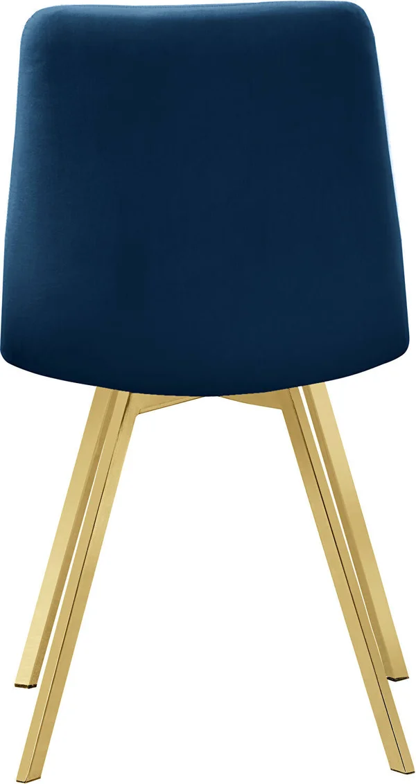 Meridian Furniture Annie Navy Velvet Dining Chair (Set of 2)