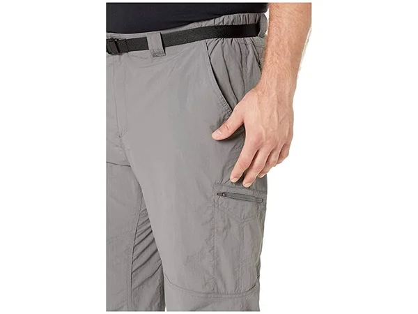 Columbia Big Tall Silver Ridge Cargo Pant Men's Casual Pants City Grey : 42 32
