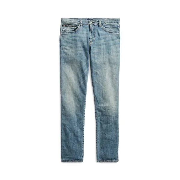 Polo Ralph Lauren Men's Big & Tall Hampton Relaxed Straight Jeans - Light