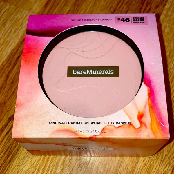 Bareminerals Deluxe Collector&s Edition Original Foundation Broad Spectrum SPF 15 - Golden Tan