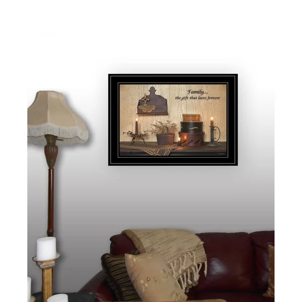 TrendyDecor4U Forever Family by Susie Boyer Framed Print BOY537-704G