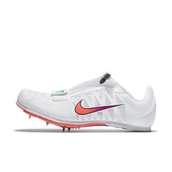 Nike Zoom Long Jump 4 Track Spike Shoes in White, Size: 8, 415339-101