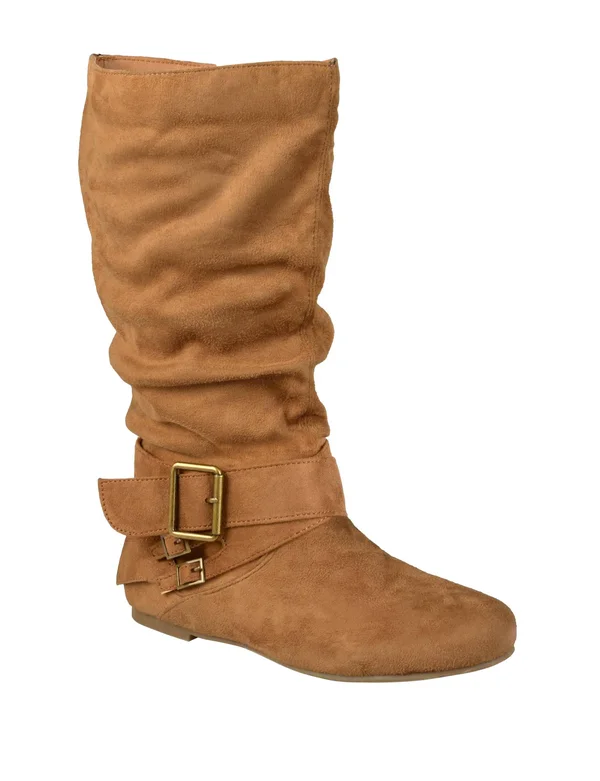 Journee Collection Shelley-6 Female Dress Chestnut 9